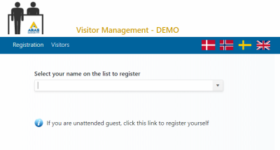 SIMS - Guest registration