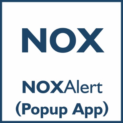 NOX - NOXAlert - Popup application