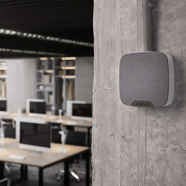 Ajax HomeSiren - Fibra - white
