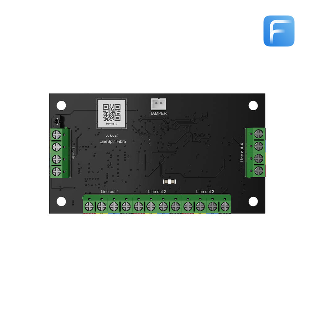 Ajax LineSplit - Fibra - black