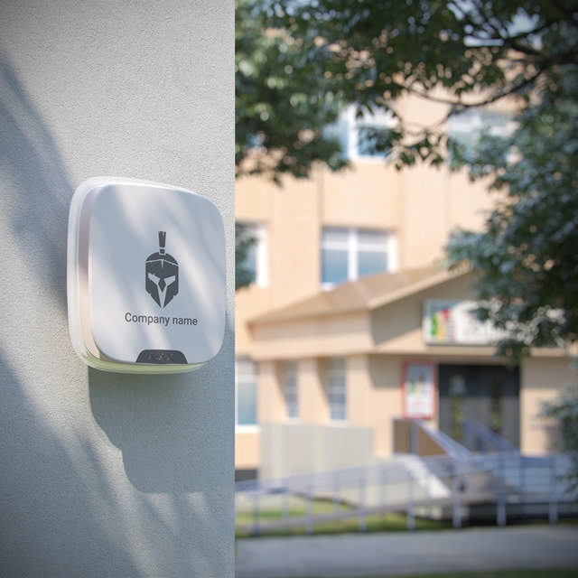 Ajax StreetSiren DoubleDeck - Fibra - white