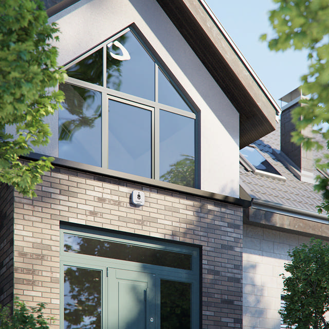 Ajax StreetSiren DoubleDeck - Fibra - white