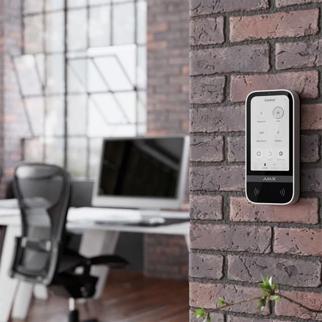Ajax KeyPad TouchScreen - ARAS Line - white