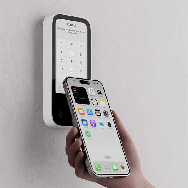 Ajax KeyPad TouchScreen - ARAS Line - white