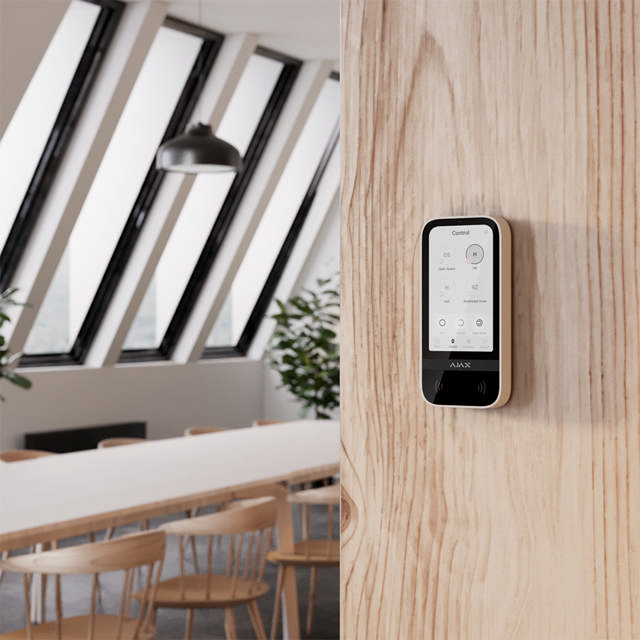 Ajax KeyPad TouchScreen - ARAS Line - white