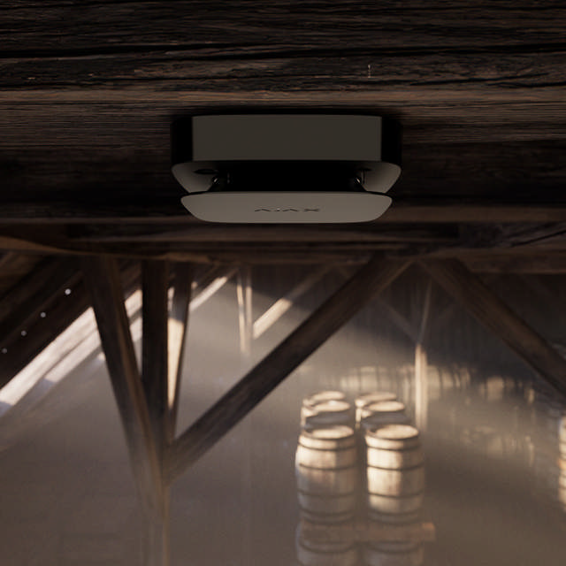 Ajax FireProtect 2 AC (Heat/Smoke) - BL - black