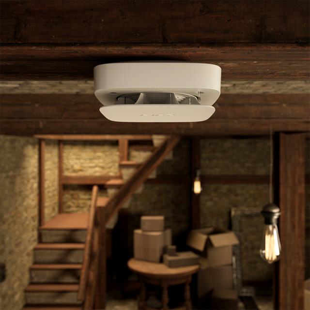 Ajax FireProtect 2 AC (Heat/Smoke/CO) - BL - white