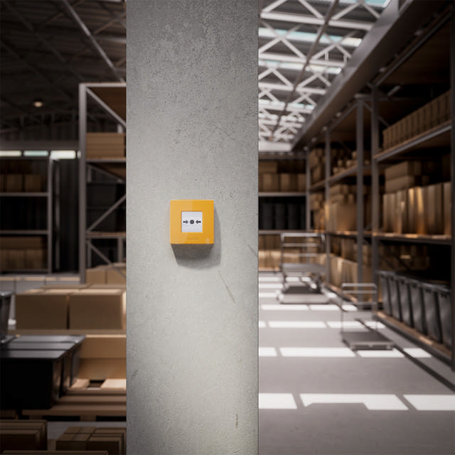 Ajax Manual Call Point - Baseline - Yellow