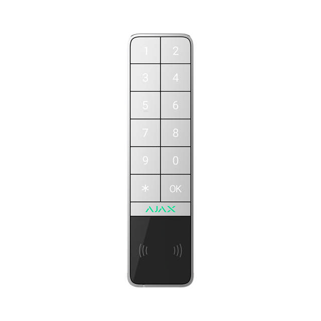Ajax KeyPad Outdoor Jeweller - White