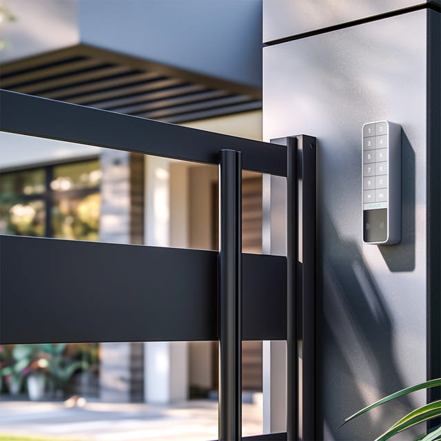 Ajax KeyPad Outdoor Jeweller - White