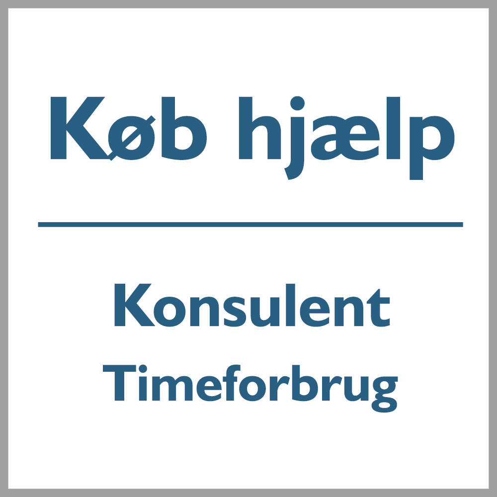 Køb Hjælp - Konsulent timeforbrug