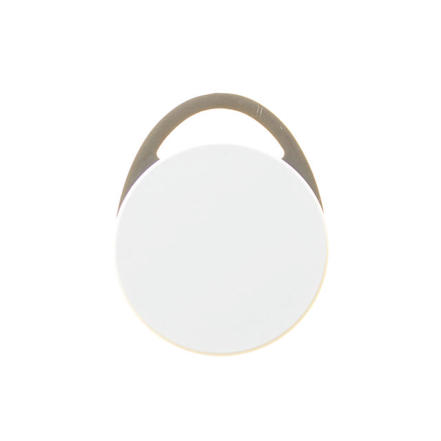 ID-brik - Nøglering - Mifare 1K - 4B - Hvid