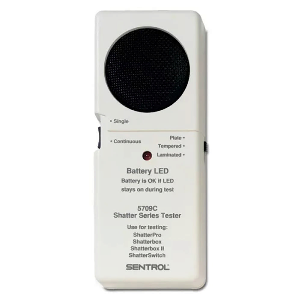 Paradox Tester - Glasbrudsdetektor - inkl. 9V bat.