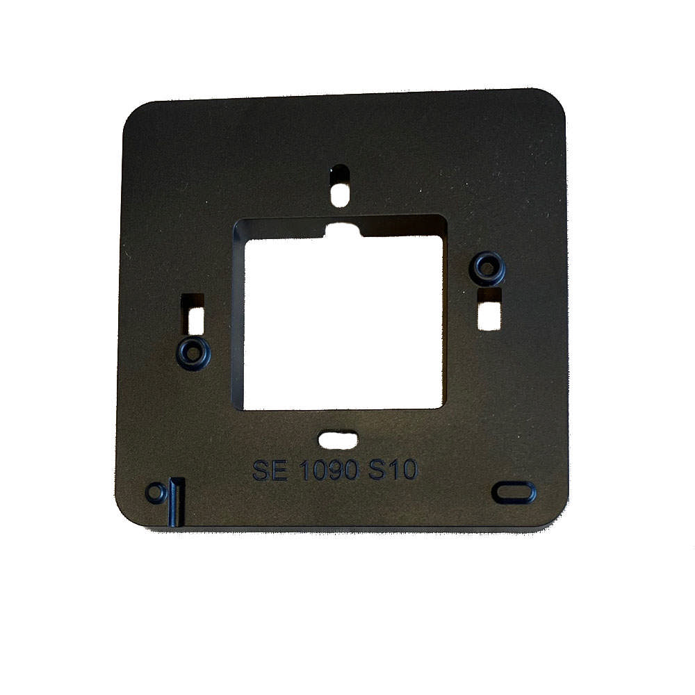 Spacer Wall Mount til readID™ Wall E - 10 mm - Black - Optional Cable Cut Out