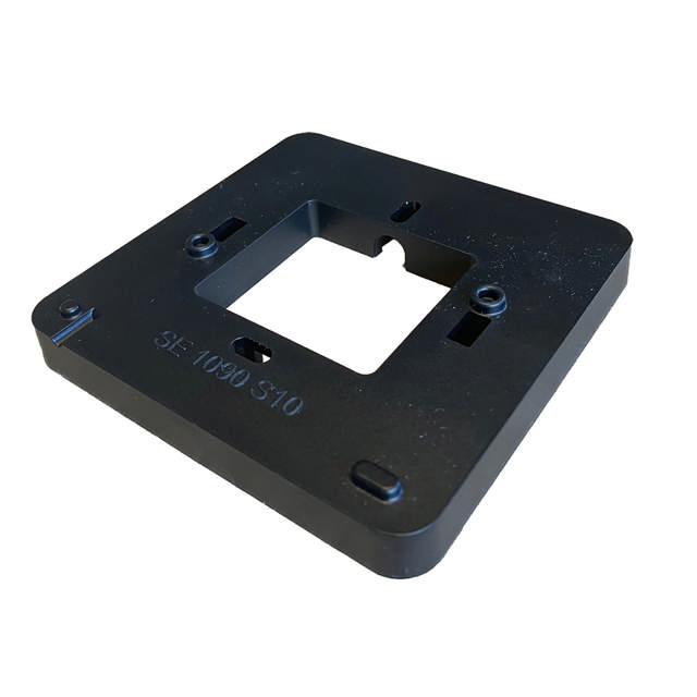 Spacer Wall Mount til readID™ Wall E - 10 mm - Black - Optional Cable Cut Out