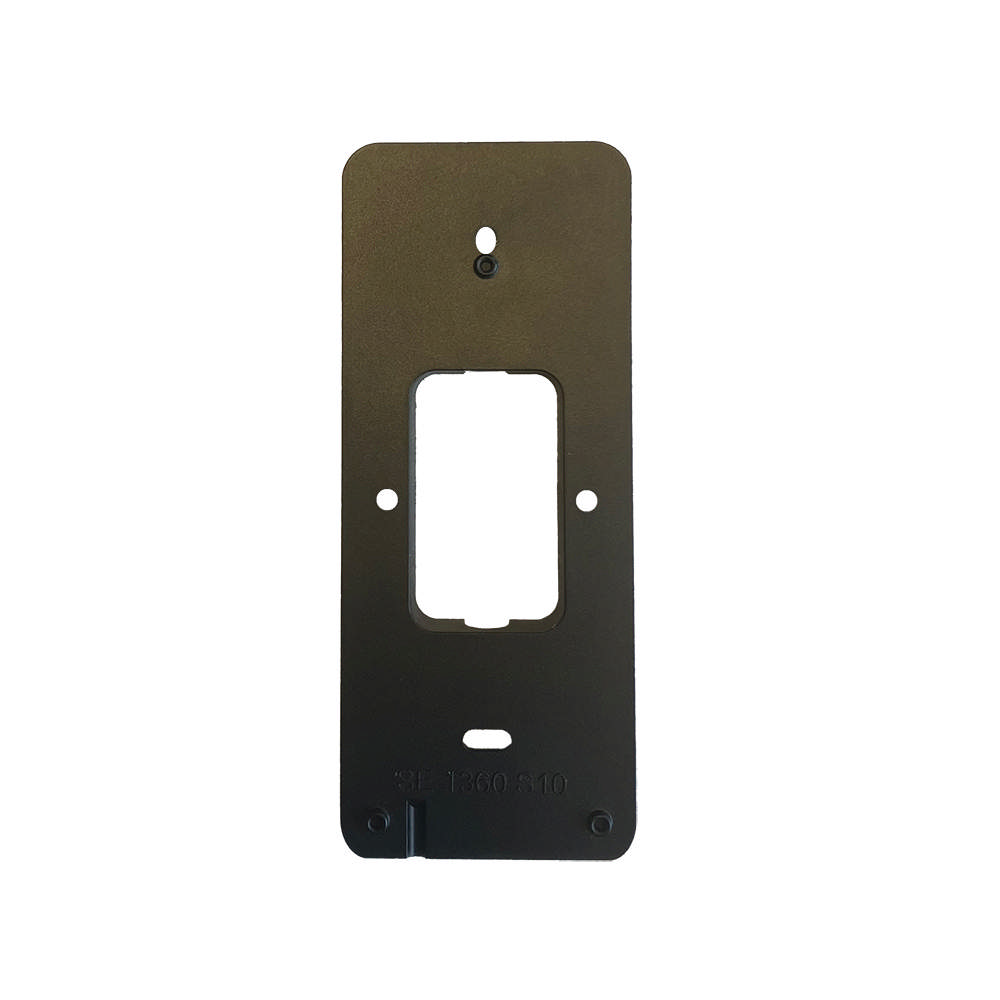 Spacer Wall Mount til readID™ Wall S - 10 mm - Black - Optional Cable Cut Out