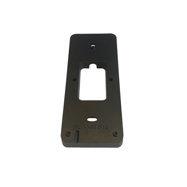 Spacer Wall Mount til readID™ Wall S - 10 mm - Black - Optional Cable Cut Out