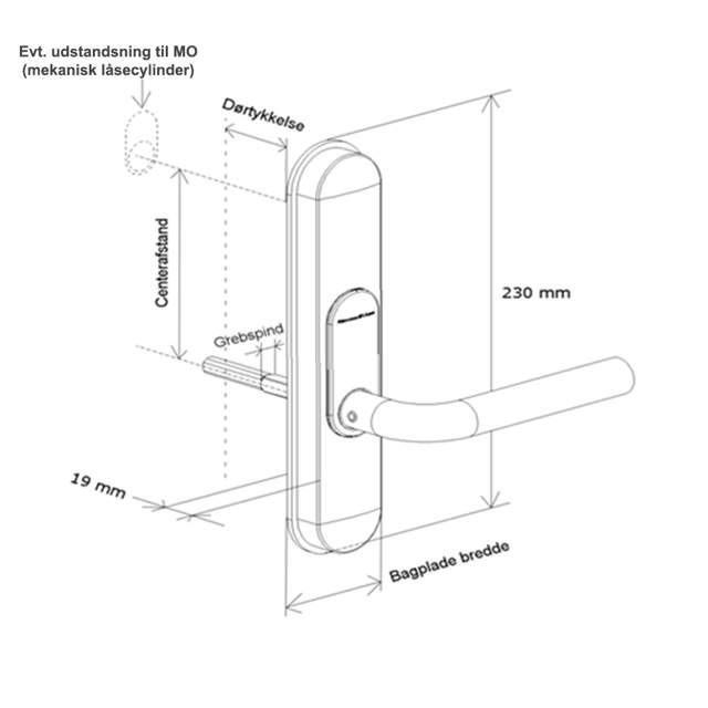 SI - Smart Handle - MO - 69-94mm (large)