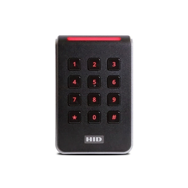 HID SIGNO 40T - Mechanical Keypad - Custom-Key-Desfire - OSDP - BLE