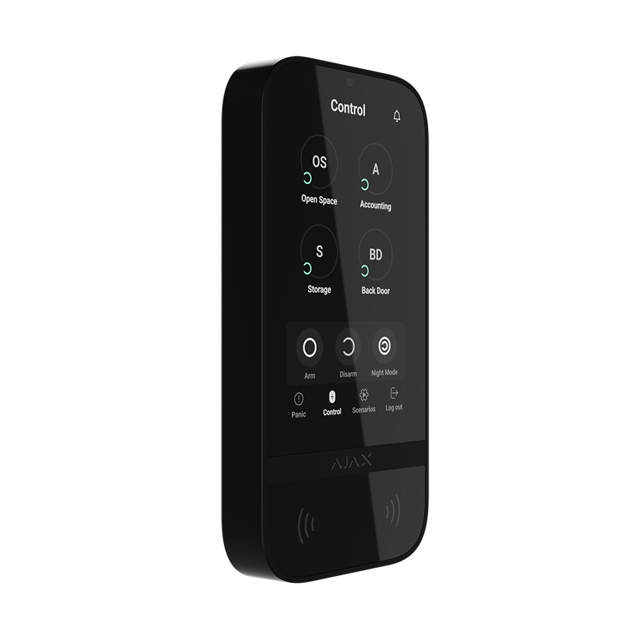 Ajax KeyPad TouchScreen - Baseline - Black