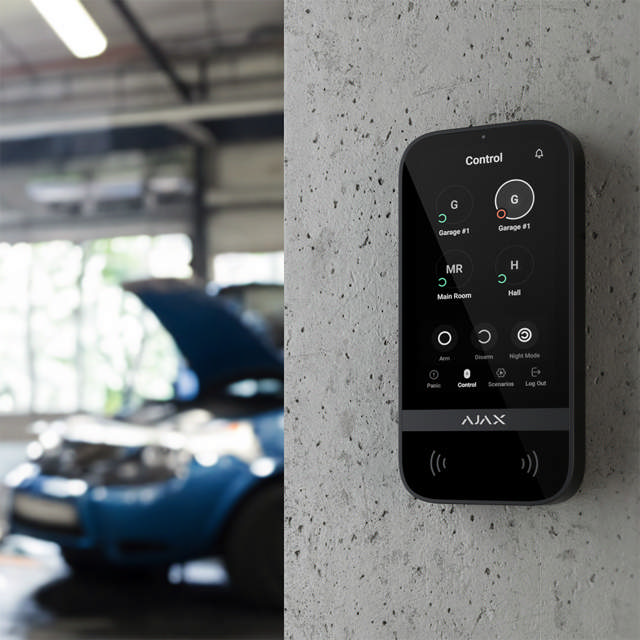 Ajax KeyPad TouchScreen - Baseline - Black