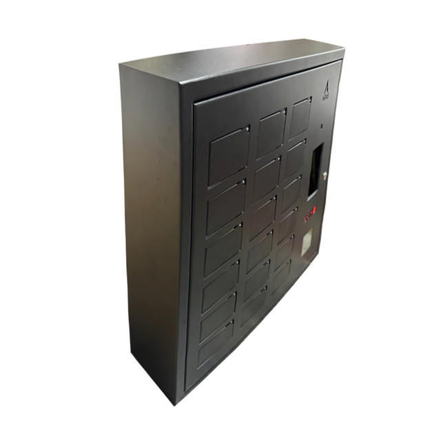 ARAS Nøgleskab - 18 Boxes - inkl. kortlæser - 75x51