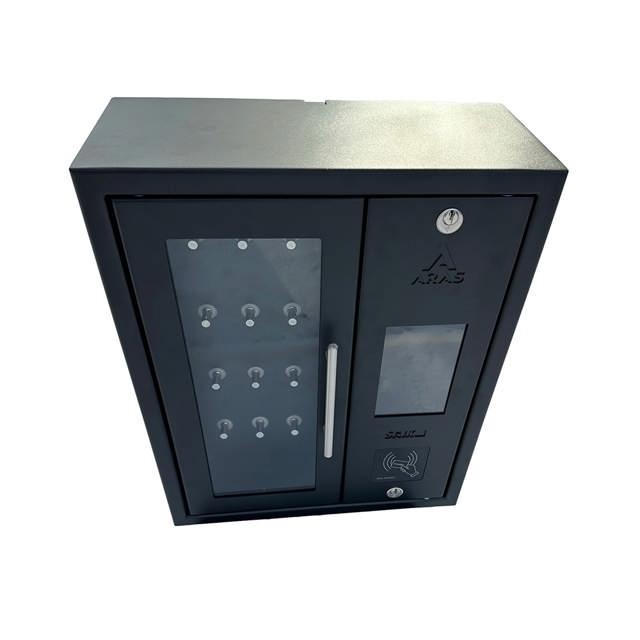 ARAS Nøgleskab - 12 keys - inkl. kortlæser - 55x45