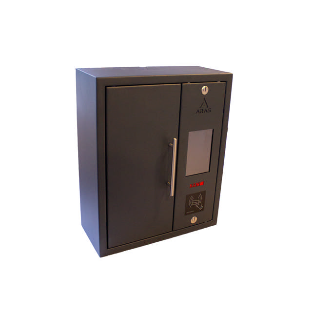 ARAS Nøgleskab - 12 keys - inkl. kortlæser - 55x45