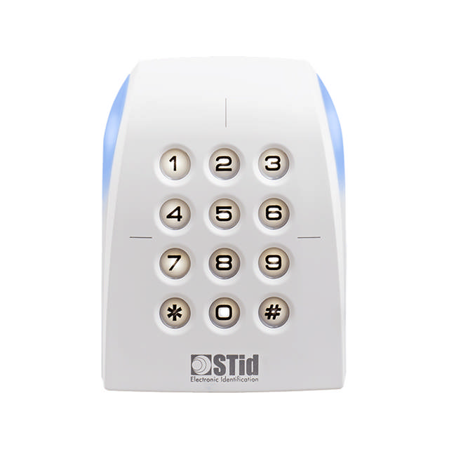 STID Architect - BLE- OSDP- Mifare . m.tast - Hvid