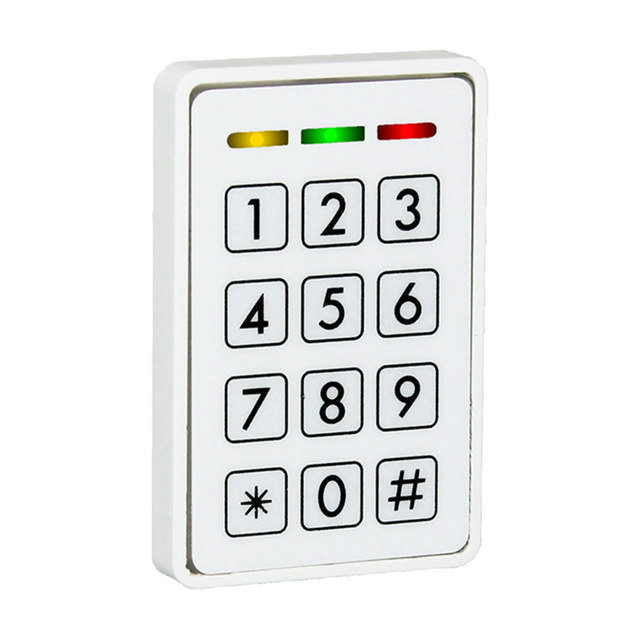 Conlan - Mifare - OSDP - Hvid - m/tast