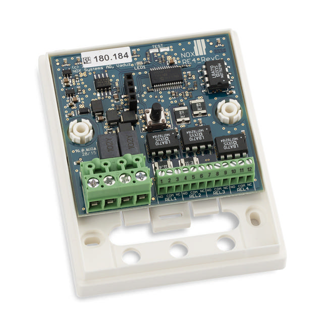 NOX RE4 - 4x relæmodul - G3